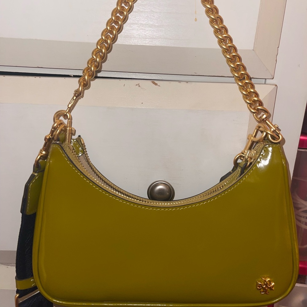 Tory Burch Small Mercer Crescent Bag